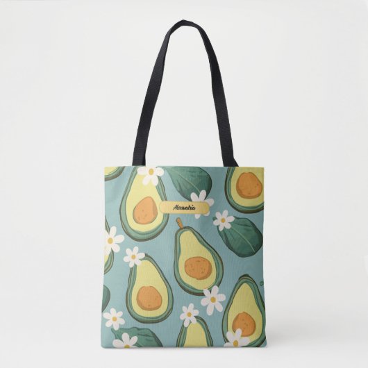 Geweldige markt van Avacadoes Tote Bag (Voorkant)