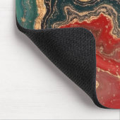 Geweldige marmeren trendy modern muismat (Hoek)