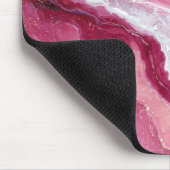 Geweldige marmeren trendy moderne muismat (Hoek)