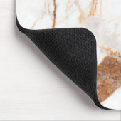 Geweldige marmeren trendy moderne muismat (Hoek)