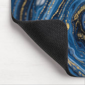 Geweldige marmeren trendy moderne muismat (Hoek)
