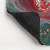 Geweldige marmeren trendy moderne muismat (Hoek)