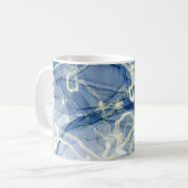 Geweldige marmering! koffiemok (Voorkant links)