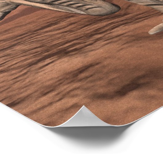 "Geweldige Mars Ant" Poster (Hoek)