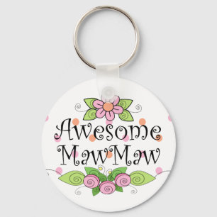 Geweldige MawMaw T-shirt Sleutelhanger