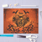 Geweldige mechanische schedel tissuepapier (Craft)