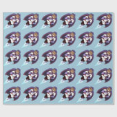 Geweldige meisje cadeaupapier (Vlak)