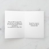 Geweldige Melanin vader Christelijke Happy Birthda Kaart (Binnen)