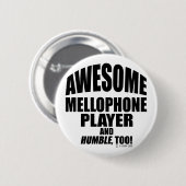 Geweldige Mellophone Player Ronde Button 5,7 Cm (Voorkant /achterkant)