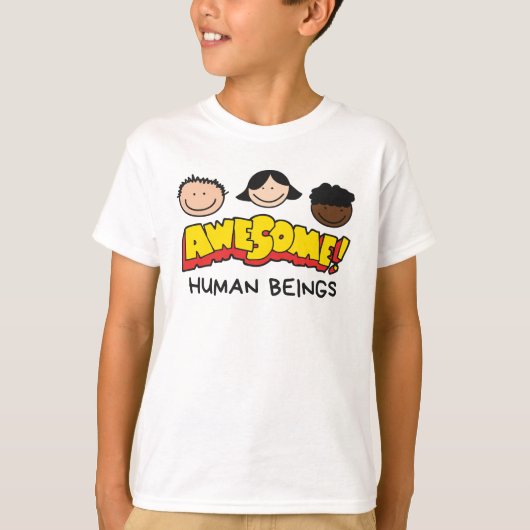 Geweldige mens t-shirt (Voorkant)