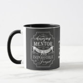 Geweldige mentor dank je cadeau kerstmis mok (Links)