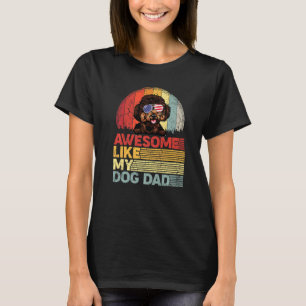Geweldige met een drukke poel als mijn hond pa t-shirt