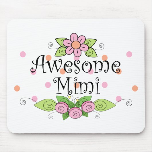 Geweldige Mimi T-Shirt Muismat (Voorkant)