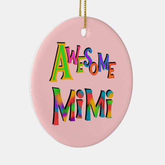 Geweldige Mimi T-shirts en cadeaus Keramisch Ornament (Rechts)