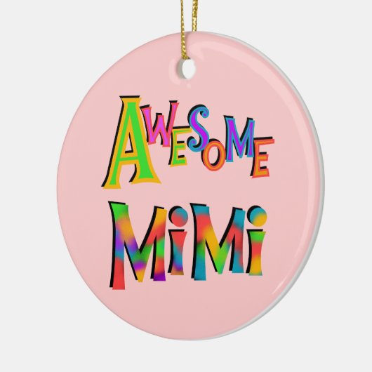 Geweldige Mimi T-shirts en cadeaus Keramisch Ornament (Links)