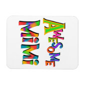 Geweldige Mimi T-shirts en cadeaus Magneet (Horizontaal)