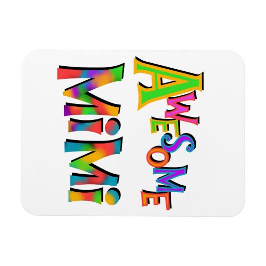 Geweldige Mimi T-shirts en cadeaus Magneet (Horizontaal)