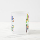 Geweldige Mimi T-shirts en cadeaus Matglas Koffiemok (Center)