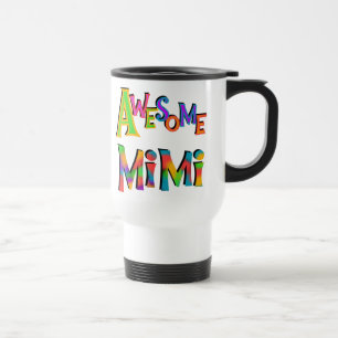 Geweldige Mimi T-shirts en cadeaus Reisbeker