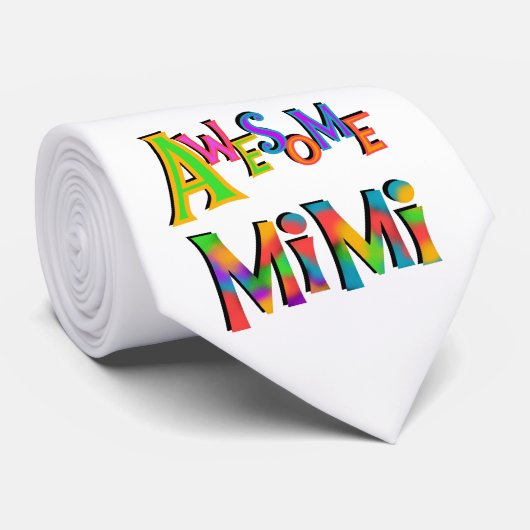 Geweldige Mimi T-shirts en cadeaus Stropdas (Opgerold)