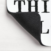 Geweldige minden denken muismat (Hoek)