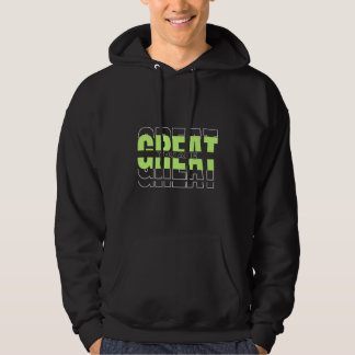Geweldige Mindset Bold Streetwear Hoodie