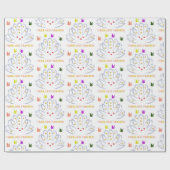 geweldige mode cadeaupapier (Vlak)