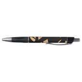 Geweldige modern Art Peach / zwart Pen (Bodem)