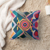 Geweldige modern geometrisch Sierkussen (Deken)