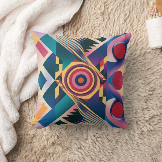 Geweldige modern geometrisch Sierkussen (Deken)