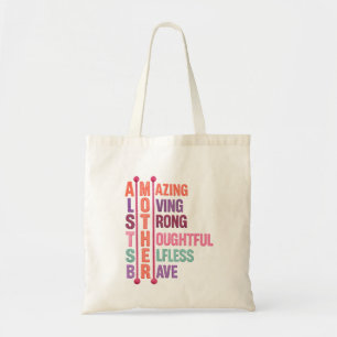 Geweldige moeder citaat tote bag