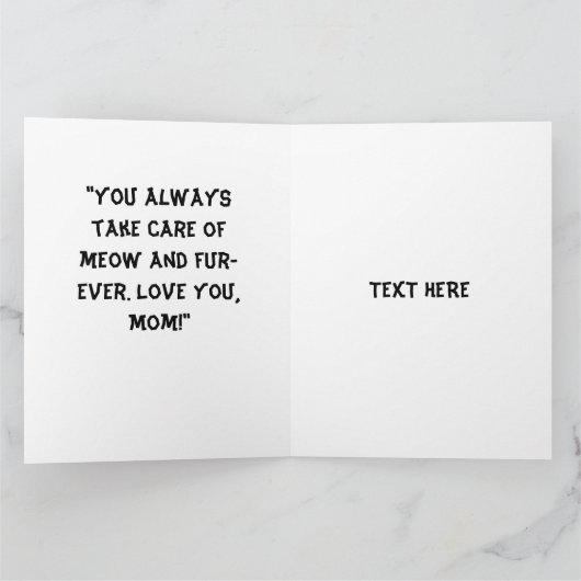 Geweldige Moeder Moederdag Kaart (Binnen)