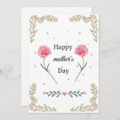 Geweldige Moeder Wenskaart Perfect voor Moederdag Feestdagenkaart (Voorkant / Achterkant)