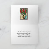 Geweldige Moederdag Gevouwen Wenskaart Kaart (Binnen)