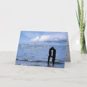 Geweldige Moederdag wensen aan mijn geweldige vrou Kaart