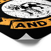 Geweldige moeders hebben Tattoos en pitbulls - Hon Poster (Hoek)