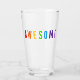 GEWELDIGE MOGELIJKE VERBINDING MET RAINBOW KLEURTE GLAS