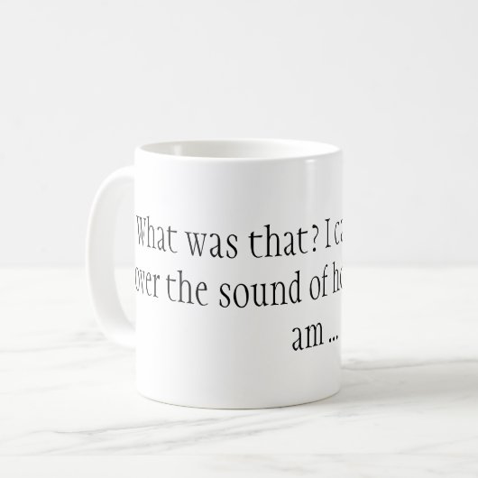 Geweldige Mok (Voorkant links)