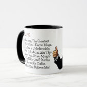 Geweldige Mok! Grappige Donald Trump vader naam Mo Mok (Voorkant links)