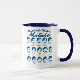 Geweldige Mok van de Wereld der Mustaches