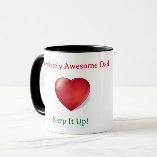 Geweldige Mok van papa (Voorkant links)