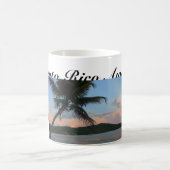 Geweldige Mok van Puerto Rico Beach/Quote Coffee (Center)