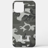 Geweldige monogram van het patroon van het Camoufl Case-Mate iPhone Case (Achterkant)