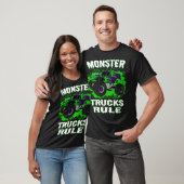Geweldige Monsterwagens koelen in de vorm T-shirt (Unisex)