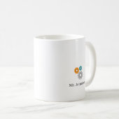 Geweldige monteur Persoonlijke naam cadeau Koffiemok (Voorkant rechts)