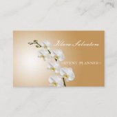 Geweldige mooi perfect orchidee visitekaartje (Voorkant)