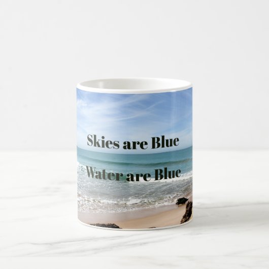 Geweldige mooie strandliefhebbers koffiemok (Center)