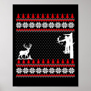 Geweldige Mop Funny Duck Hunter Hertenjacht Lelijk Poster