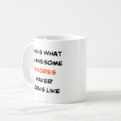 geweldige mores maker koffiemok (Voorkant links)