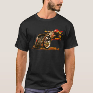 Geweldige motorfiets t-shirt